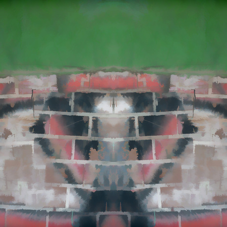 Handmade grunge abstract texture. Modern futuristic painted wall for backdrop or wallpaper with copy space. Close up imageの写真素材