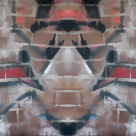 Handmade grunge abstract texture. Modern futuristic painted wall for backdrop or wallpaper with copy space. Close up imageの写真素材