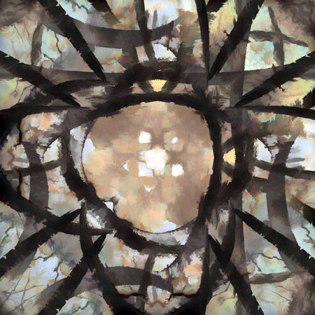 Rough grunge surface. Modern futuristic painted wall for backdrop or wallpaper with copy space. Close up imageの写真素材