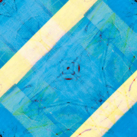 Grunge splatter paint colorful background. Modern futuristic painted wall for backdrop or wallpaper with copy space. Close up imageの写真素材