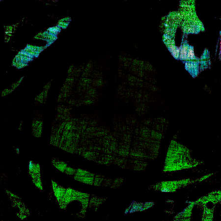 Grunge splatter paint colorful background. Modern futuristic painted wall for backdrop or wallpaper with copy space. Close up imageの写真素材