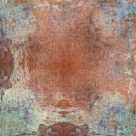 Grunge old painted exterior or interior wall. Modern futuristic painted wall for backdrop or...