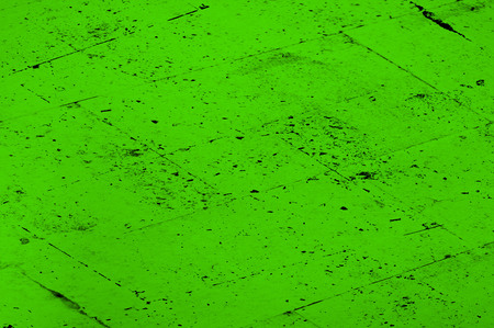 Green Black White Aged Grunge Wall Background. Old Weathered Peeled Painted Plaster Backdrop....
