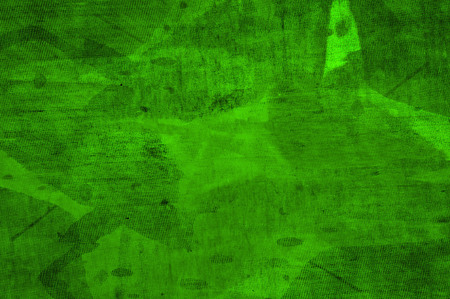 Green Black White Aged Grunge Wall Background. Old Weathered Peeled Painted Plaster Backdrop. Abstract Antique Cracked Stain Texture Background. Damaged Retro Stucco Scratched Patternの写真素材