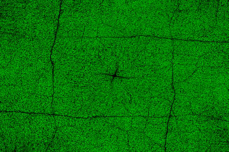 Green Black White Aged Grunge Wall Background. Old Weathered Peeled Painted Plaster Backdrop. Abstract Antique Cracked Stain Texture Background. Damaged Retro Stucco Scratched Patternの写真素材