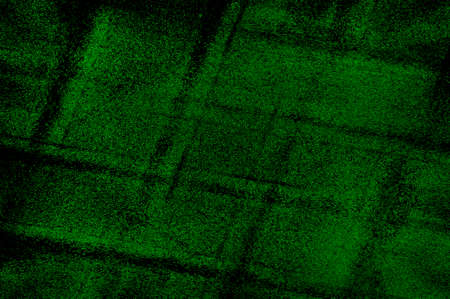 Green Black White Aged Grunge Wall Background. Old Weathered Peeled Painted Plaster Backdrop. Abstract Antique Cracked Stain Texture Background. Damaged Retro Stucco Scratched Patternの写真素材