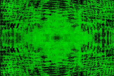 Green Black White Aged Grunge Wall Background. Old Weathered Peeled Painted Plaster Backdrop. Abstract Antique Cracked Stain Texture Background. Damaged Retro Stucco Scratched Patternの写真素材