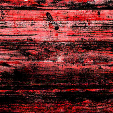 Red Black White Aged Grunge Wall Background. Old Weathered Peeled Painted Plaster Backdrop. Reddish Abstract Antique Cracked Stain Texture Background. Damaged Retro Stucco Scratched Patternの写真素材