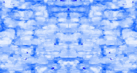 Blue Black White Aged Grunge Wall Background. Navy Old Weathered Peeled Painted Plaster Backdrop. Abstract Antique Cracked Stain Texture Background. Damaged Retro Stucco Scratched Patternの写真素材