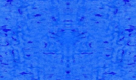 Blue Black White Aged Grunge Wall Background. Navy Old Weathered Peeled Painted Plaster Backdrop. Abstract Antique Cracked Stain Texture Background. Damaged Retro Stucco Scratched Patternの写真素材