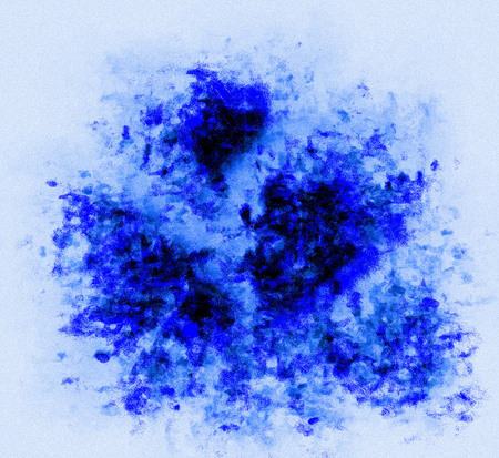 Blue Black White Aged Grunge Wall Background. Navy Old Weathered Peeled Painted Plaster Backdrop. Abstract Antique Cracked Stain Texture Background. Damaged Retro Stucco Scratched Patternの写真素材