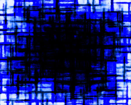 Blue Black White Aged Grunge Wall Background. Navy Old Weathered Peeled Painted Plaster Backdrop. Abstract Antique Cracked Stain Texture Background. Damaged Retro Stucco Scratched Patternの写真素材