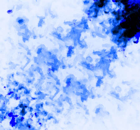 Blue Black White Aged Grunge Wall Background. Navy Old Weathered Peeled Painted Plaster Backdrop....