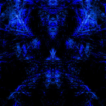 Blue Black White Aged Grunge Wall Background. Navy Old Weathered Peeled Painted Plaster Backdrop. Abstract Antique Cracked Stain Texture Background. Damaged Retro Stucco Scratched Patternの写真素材