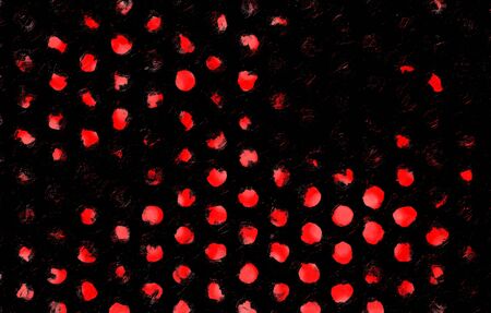 Red Black White Aged Grunge Wall Background. Old Weathered Peeled Painted Plaster Backdrop. Reddish Abstract Antique Cracked Stain Texture Background. Damaged Retro Stucco Scratched Patternの写真素材