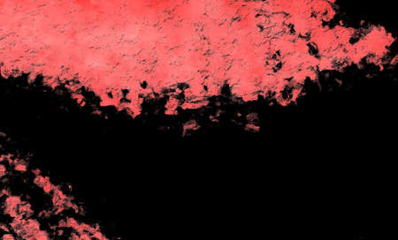 Red Black White Aged Grunge Wall Background. Old Weathered Peeled Painted Plaster Backdrop. Reddish Abstract Antique Cracked Stain Texture Background. Damaged Retro Stucco Scratched Patternの写真素材