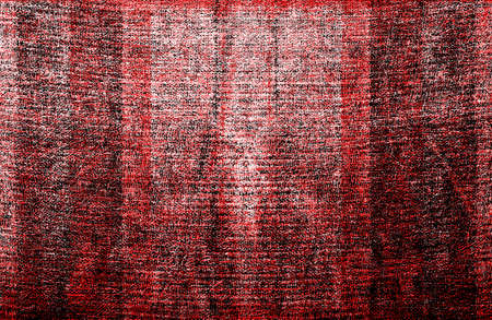 Red Black White Aged Grunge Wall Background. Old Weathered Peeled Painted Plaster Backdrop. Reddish Abstract Antique Cracked Stain Texture Background. Damaged Retro Stucco Scratched Patternの写真素材