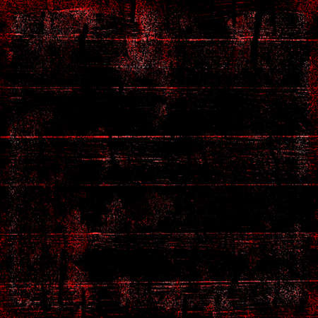Red Black White Aged Grunge Wall Background. Old Weathered Peeled Painted Plaster Backdrop. Reddish Abstract Antique Cracked Stain Texture Background. Damaged Retro Stucco Scratched Patternの写真素材