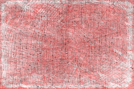 Red Black White Aged Grunge Wall Background. Old Weathered Peeled Painted Plaster Backdrop. Reddish Abstract Antique Cracked Stain Texture Background. Damaged Retro Stucco Scratched Patternの写真素材