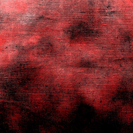 Red Black White Aged Grunge Wall Background. Old Weathered Peeled Painted Plaster Backdrop. Reddish Abstract Antique Cracked Stain Texture Background. Damaged Retro Stucco Scratched Patternの写真素材