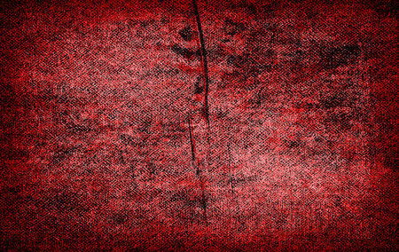 Red Black White Aged Grunge Wall Background. Old Weathered Peeled Painted Plaster Backdrop. Reddish Abstract Antique Cracked Stain Texture Background. Damaged Retro Stucco Scratched Patternの写真素材