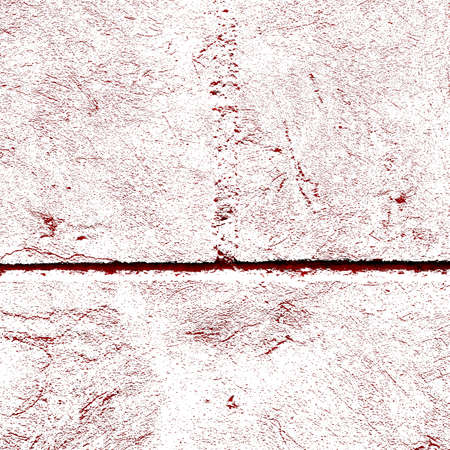 Red Black White Aged Grunge Wall Background. Old Weathered Peeled Painted Plaster Backdrop. Reddish Abstract Antique Cracked Stain Texture Background. Damaged Retro Stucco Scratched Patternの写真素材
