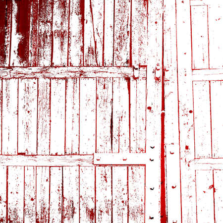 Red Black White Aged Grunge Wall Background. Old Weathered Peeled Painted Plaster Backdrop. Reddish Abstract Antique Cracked Stain Texture Background. Damaged Retro Stucco Scratched Patternの写真素材