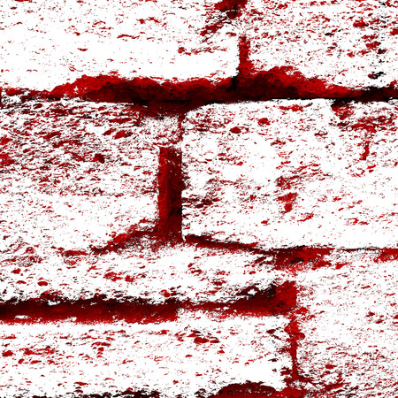 Red Black White Aged Grunge Wall Background. Old Weathered Peeled Painted Plaster Backdrop. Reddish Abstract Antique Cracked Stain Texture Background. Damaged Retro Stucco Scratched Patternの写真素材