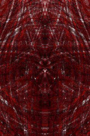 Red Black White Aged Grunge Wall Background. Old Weathered Peeled Painted Plaster Backdrop. Reddish Abstract Antique Cracked Stain Texture Background. Damaged Retro Stucco Scratched Patternの写真素材