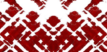 Red Black White Aged Grunge Wall Background. Old Weathered Peeled Painted Plaster Backdrop. Reddish Abstract Antique Cracked Stain Texture Background. Damaged Retro Stucco Scratched Patternの写真素材