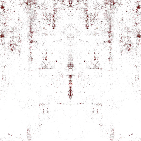 Red Black White Aged Grunge Wall Background. Old Weathered Peeled Painted Plaster Backdrop. Reddish...