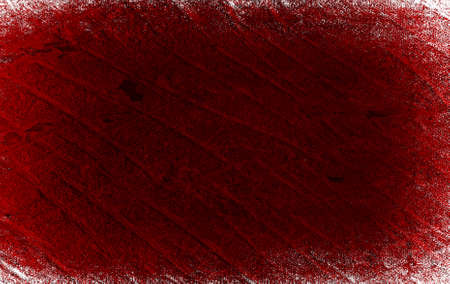 Red Black White Aged Grunge Wall Background. Old Weathered Peeled Painted Plaster Backdrop. Reddish...
