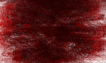 Red Black White Aged Grunge Wall Background. Old Weathered Peeled Painted Plaster Backdrop. Reddish Abstract Antique Cracked Stain Texture Background. Damaged Retro Stucco Scratched Patternの写真素材