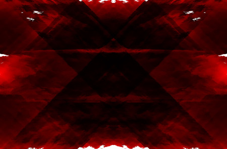 Red Black White Aged Grunge Wall Background. Old Weathered Peeled Painted Plaster Backdrop. Reddish Abstract Antique Cracked Stain Texture Background. Damaged Retro Stucco Scratched Patternの写真素材