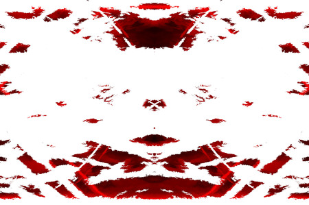 Red Black White Aged Grunge Wall Background. Old Weathered Peeled Painted Plaster Backdrop. Reddish Abstract Antique Cracked Stain Texture Background. Damaged Retro Stucco Scratched Patternの写真素材