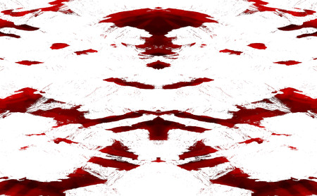 Red Black White Aged Grunge Wall Background. Old Weathered Peeled Painted Plaster Backdrop. Reddish Abstract Antique Cracked Stain Texture Background. Damaged Retro Stucco Scratched Patternの写真素材