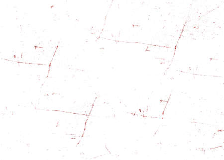Red Black White Aged Grunge Wall Background. Old Weathered Peeled Painted Plaster Backdrop. Reddish...