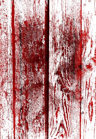 Red Black White Aged Grunge Wall Background. Old Weathered Peeled Painted Plaster Backdrop. Reddish Abstract Antique Cracked Stain Texture Background. Damaged Retro Stucco Scratched Patternの写真素材