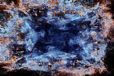 Grunge splatter paint colorful background. Modern futuristic painted wall for backdrop or wallpaper with copy space. Close up imageの写真素材