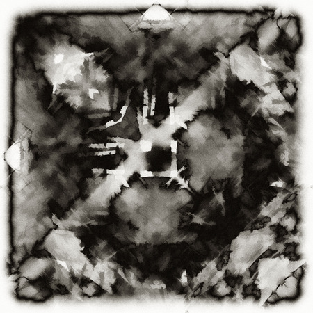 monochrome aged black and white textureの写真素材