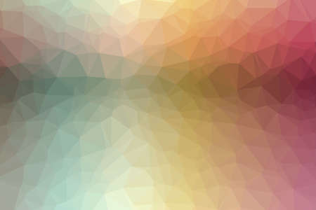 Abstract Low-Poly Triangular Modern Geometric Background. Colorful Polygonal Mosaic Pattern...