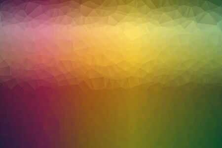 Abstract Low-Poly Triangular Modern Geometric Background. Colorful Polygonal Mosaic Pattern...