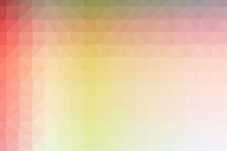 Abstract Low-Poly Triangular Modern Geometric Background. Colorful Polygonal Mosaic Pattern...