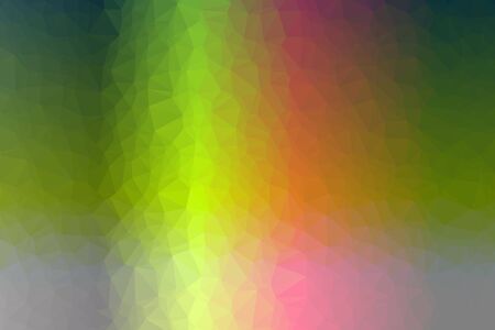 Abstract Low-Poly Triangular Modern Geometric Background. Colorful Polygonal Mosaic Pattern...