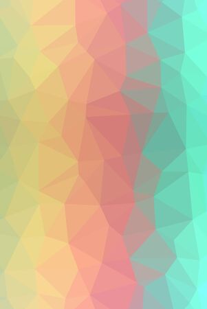 Abstract Low-Poly Triangular Modern Geometric Background. Colorful Polygonal Mosaic Pattern Template. Repeating Routine With Triangles. Origami Style With Gradient. Futuristic Design Backdropの写真素材