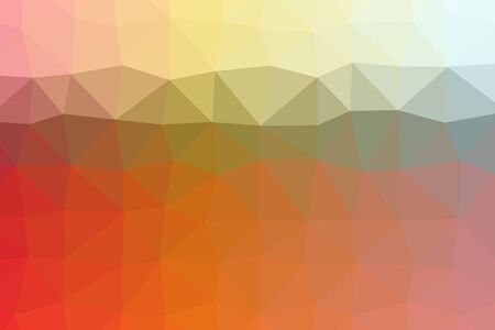Abstract Low-Poly Triangular Modern Geometric Background. Colorful Polygonal Mosaic Pattern...