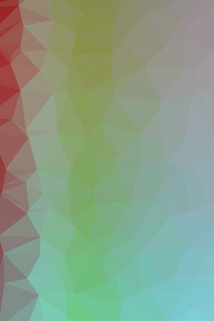 Abstract Low-Poly Triangular Modern Geometric Background. Colorful Polygonal Mosaic Pattern Template. Repeating Routine With Triangles. Origami Style With Gradient. Futuristic Design Backdropの写真素材