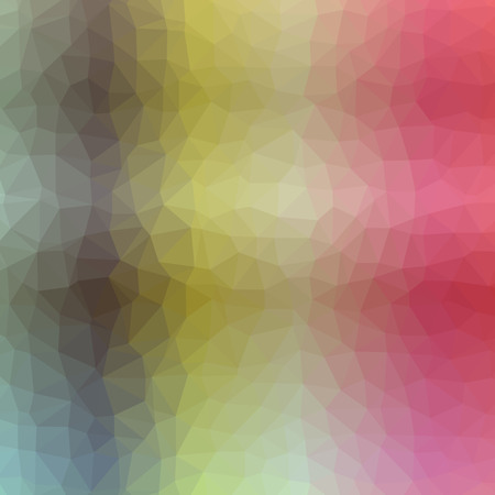 Abstract Low-Poly Triangular Modern Geometric Background. Colorful Polygonal Mosaic Pattern...