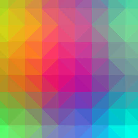 Abstract Low-Poly Triangular Modern Geometric Background. Colorful Polygonal Mosaic Pattern...