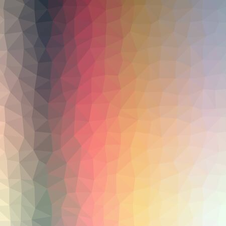 Abstract Low-Poly Triangular Modern Geometric Background. Colorful Polygonal Mosaic Pattern...